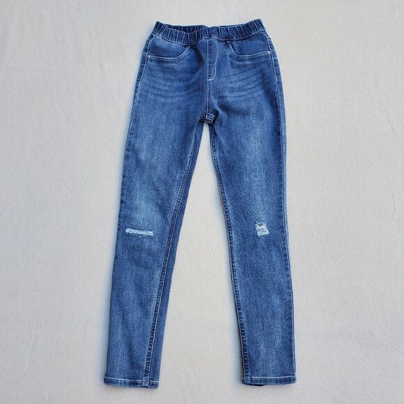 H&M Denim Leggings Size 10 - Picture 1 of 7